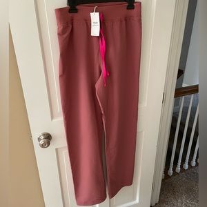 High Waisted Livingston Basic Figs Scrub Bottoms Mauve